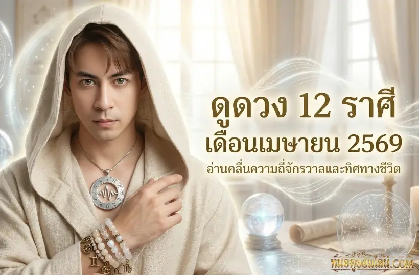 ดูดวง 12 ราศี เมษายน 2569